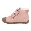 BG303201 781 barefoot detske zimni boty bundgaard petit mid winter strap rose 4