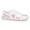 BP3 S088 51222 barefoot damske boty stitch walk white flower 2
