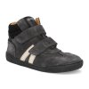 43013 823 barefoot detske kotnikove boty develab midcut sneak velc leather ex 43061 grey suede 1