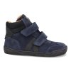 43013 633 barefoot detske kotnikove boty develab midcut sneak velc leather ex 43061 navy suede 2