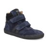 43013 633 barefoot detske kotnikove boty develab midcut sneak velc leather ex 43061 navy suede 1