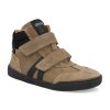 43013 233 barefoot detske kotnikove boty develab midcut sneak velc leather ex 43061 taupe suede 1