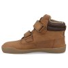45333 757 barefoot detske kotnikove boty develab mid boot 2velcro wp cognac 4