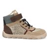 45235 239 barefoot detske kotnikove boty develab elastic velcro wr taupe 2