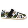 H ZEL FOT barefoot detske prezuvky jonap home zeleny fotbal 2