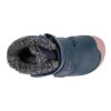 W073 52306C barefoot detske zimni boty d d step w073 52306c modre ruzove 6