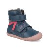 W073 52306C barefoot detske zimni boty d d step w073 52306c modre ruzove 1