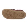45229 439 barefoot detske zimni boty develab bf soft shoe 2velcro wp burgundy 7
