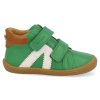 45113 522 barefoot detske tenisky develab firststep sneaker 2velcro green nappa 2