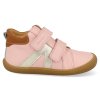 45113 472 barefoot detske tenisky develab firststep sneaker 2velcro old pink nappa 2