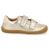 47046 352 barefoot detske tenisky develab firststep soft shoe velcro gold nappa 2