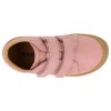 46203 452 barefoot detske kotnikove boty develab baby sft shoe 2velcro pink nappa 6