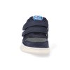45423 693 barefoot detske tenisky develab boys lw cut sneaker 2velcro blue combi suede 3