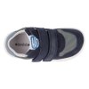 45423 693 barefoot detske tenisky develab boys lw cut sneaker 2velcro blue combi suede 6