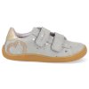 47052 829 barefoot detske tenisky develab low cut shoe 2velcro grey fantasy 2
