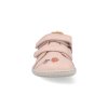 BP2 S088 61609A barefoot detske tenisky stitch walk baby pink 3