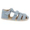 SA33327 23 barefoot detske sandaly ktr textil jeans 2