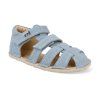 SA33327 23 barefoot detske sandaly ktr textil jeans 1