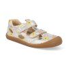 06M015.011 900 barefoot detske sandaly koel bep prints silver 1