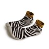 11195 955f chaussons chaussettes africa zebra adult