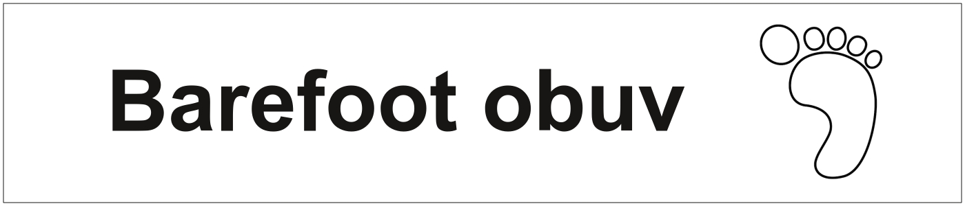 Barefoot obuv - mobil