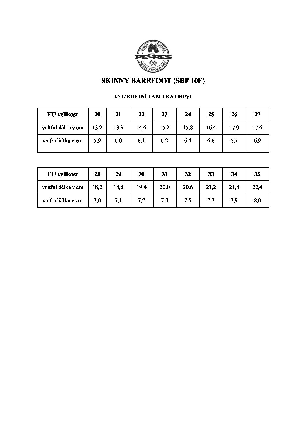 SBF-10F-velikostni-tabulka-pdf