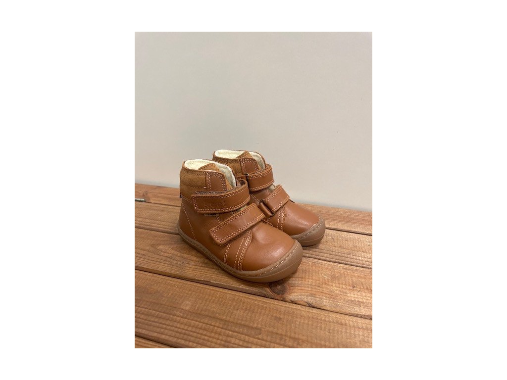 Zimní obuv s membránou - Brandon 2.0 WP Wool Cognac, KOEL4kids