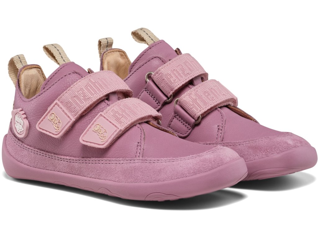 Dětské barefoot boty Affenzahn Sneaker Leather Buddy - Otter