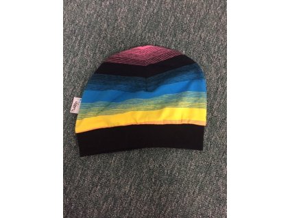 Čepička Neonové proužky (obvod 42-48 cm), ByVeru