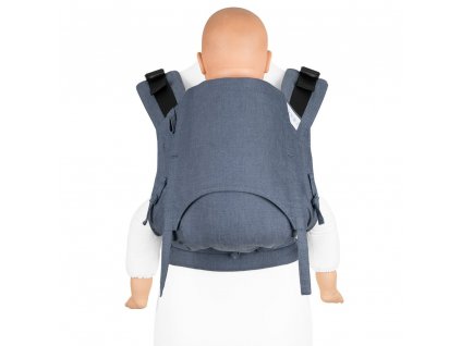 Fidella Fusion 2.0 TODDLER ergonomické nosítko s přezkami - Chevron - blau - Toddler