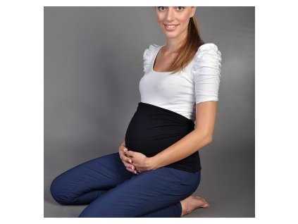 Těhotenský pás - černý, Nice Belly