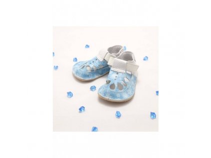 baby bare shoes io top stitch snowflakes 3