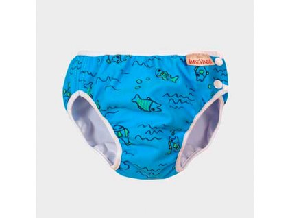 schwimmwindel badehose blue fish