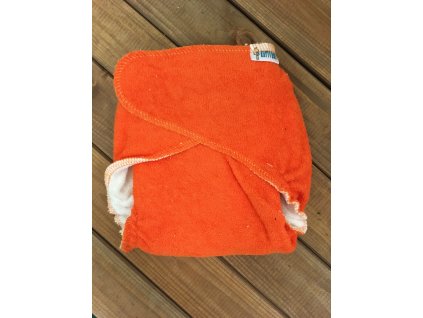 Chobotová plena - Oranžová - velikost 1 (3-8 kg), KatyvBaby