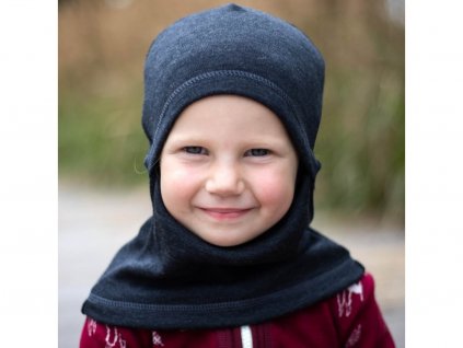 670 3 merino kukla ninja 2vrstva detska grafitova