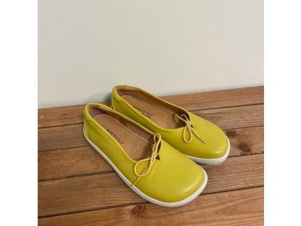 Barefoot baleríny Jasmina Yellow, Protetika (Boty pro dospělé 42)