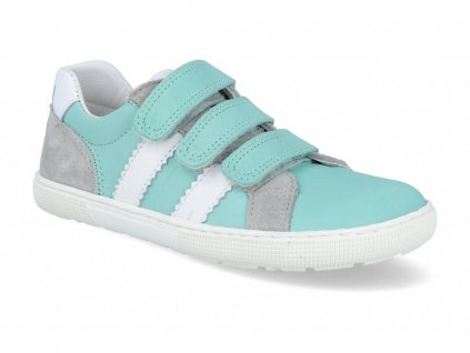 30718 08m027 101 160 barefoot tenisky koel4kids deran nappa aqua 1