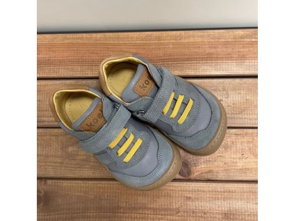 Barefoot tenisky - Dylan Suede Grey, KOEL4kids