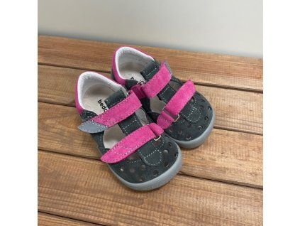 BEDA Barefoot sandály ISABEL (BF 0001/SD/W)