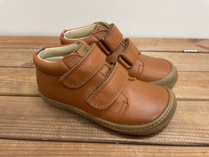 Barefoot kotníková obuv - DON Cognac, KOEL4kids