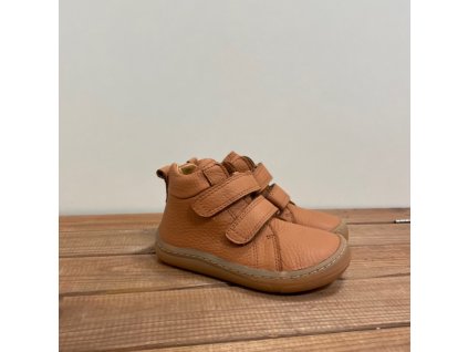 Barefoot kotníčkové boty HIGH TOPS - Cognac (G3110201), Froddo