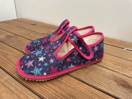 barefoot bačkory Beda Stars BF 060010/W