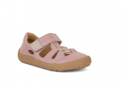 Barefoot sandále ELASTIC Pink růžová (G3150242-8), Froddo