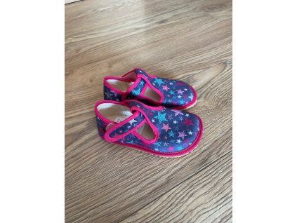 barefoot bačkory Beda Stars BFN 170020/W