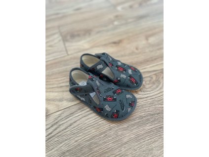 Bačkůrky BFN 170020/W - GREY FORMULA, Beda Barefoot