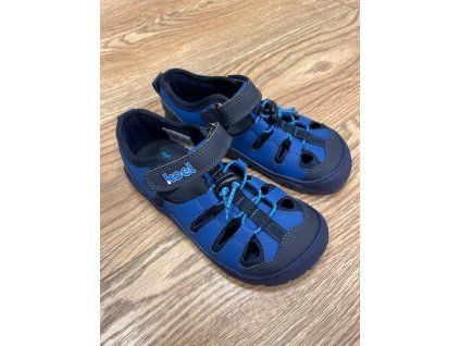 Dětské barefoot sandály KOEL Madison 2.0 - modrá
