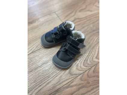 Zimní kožené boty s kožíškem a membránou - LUC (BF 0001/W/MK/SO/2), Boty Beda