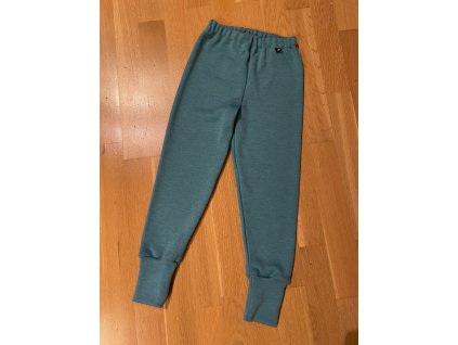 Rostoucí merino legíny/kamaše - tyrkysová, Duomamas
