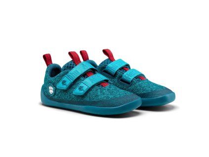 dětské barefoot tenisky Affenzahn Sneaker Knit Happy Shark