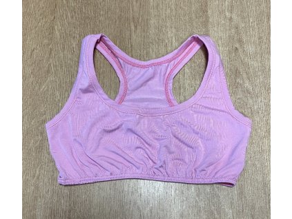 Sportovní podprsenka - světle růžová, Duomamas